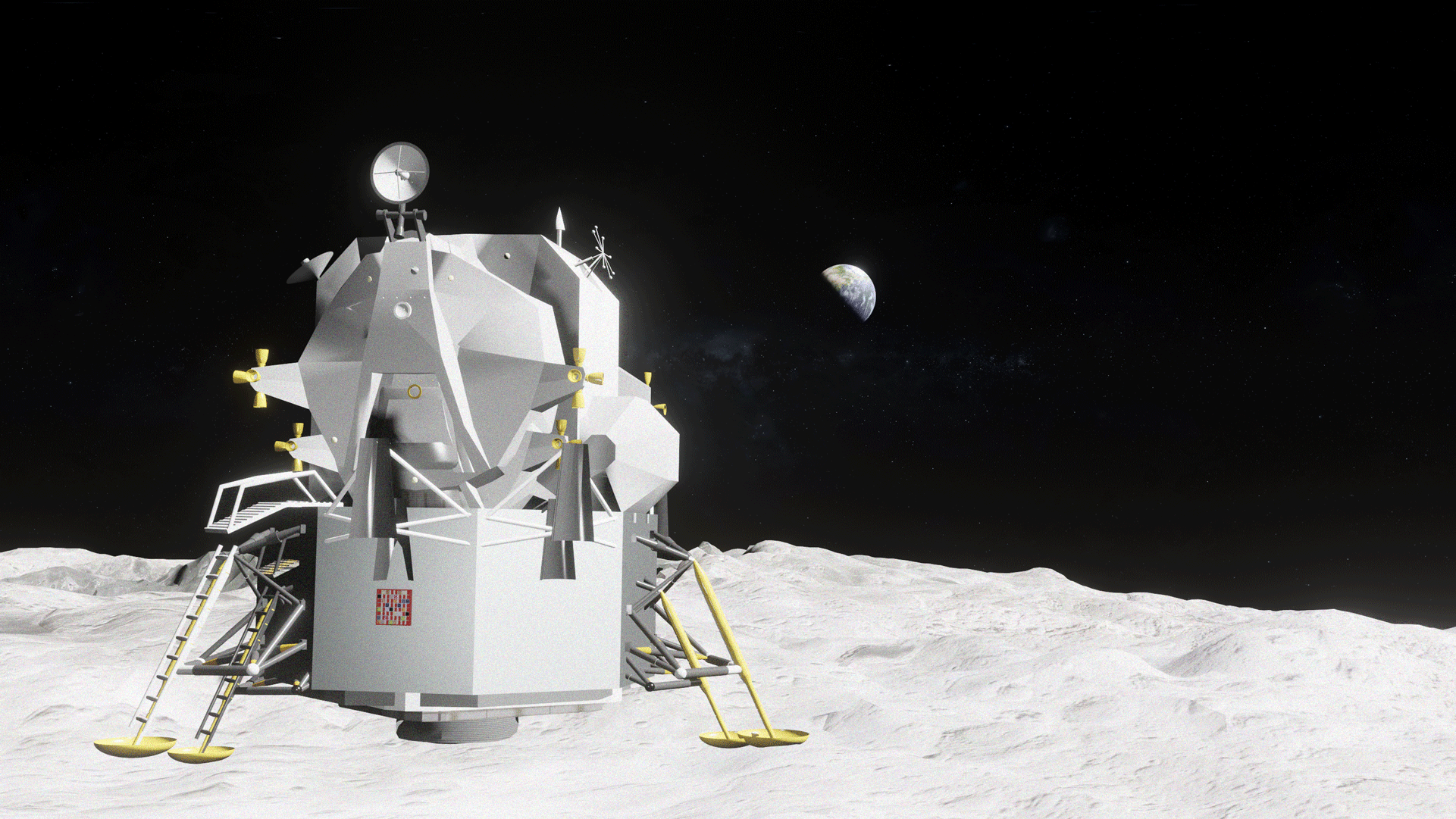 Replica of The Iconic Shot taken by Bill Anders